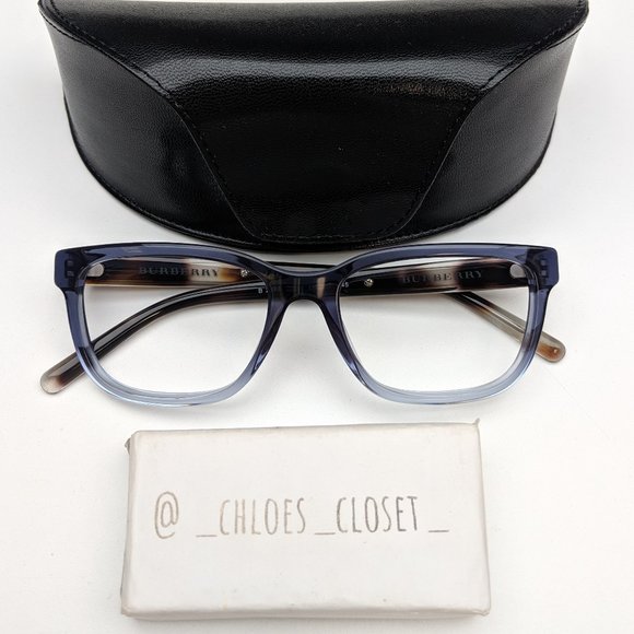 🕶️Burberry B2230 3599 Men's Eyeglasses/TQ355🕶️ - Picture 1 of 9